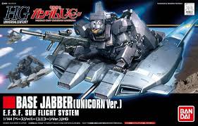 #144 Base Jabber (Unicorn Ver.) "Gundam UC" Bandai Hobby HGUC 1/144