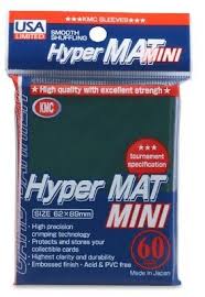 KMC Sleeves: Mini Hyper Mat - Green (60ct)