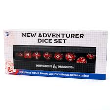 Dungeons & Dragons: New Adventurer Set - Red Dice