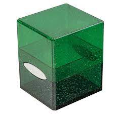 Satin Cube: Glitter - Green