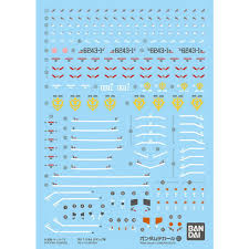GD-131 RG 1/144 Zeong Decals "Mobile Suit Gundam", Bandai Hobby