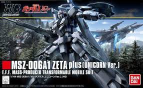 HGUC 1/144 #182 Zeta Plus (Unicorn Ver.)