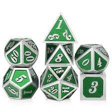 Recycle - Metal Dice Set