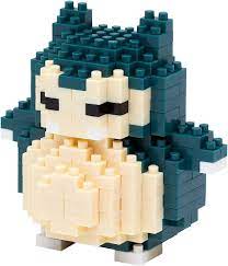 Nanoblock Pokemon Snorlax Block Set