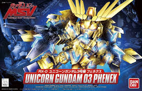 BB #394 Unicorn Gundam 03 Phenex "Gundam UC" SD