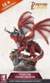 Dungeons & Lasers: Miniature - Thos the Young Dragon
