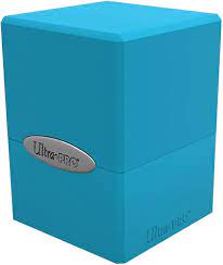 Satin Cube - Light Blue