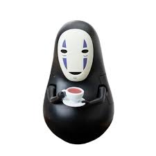 Spirited Away - No-Face Teacup Roly Poly Tilting Figure