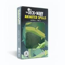 Deck of Many Animated Spells: Level 1 - Vol.1