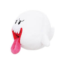 Boo 6 Inch Plush - Super Mario All Stars