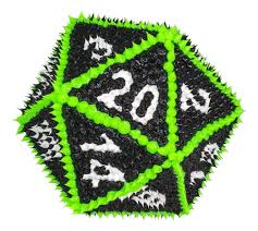 Giant D20 Drop Dots