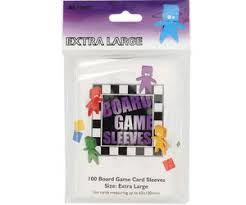 Extra large card sleeves