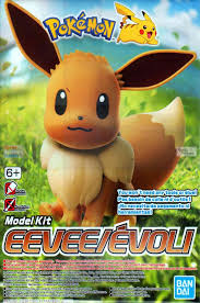 Eevee "Pokemon" Pokemon Model Kit Quick!!