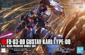 Bandai HGUC 1/144 Gustav Karl Type-00 "Gundam Hathaway" Plastic Model Kit