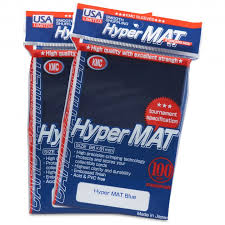 KMC Sleeves: Hyper Mat - Blue (100ct)