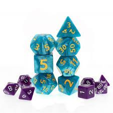 Blue Pearl - Giant Dice Set