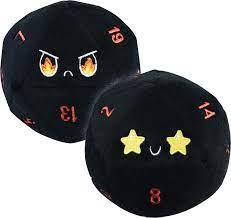 D20 Dice Plush - Starry/Fire Eyes