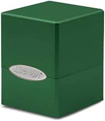 Satin Cube - Forest Green