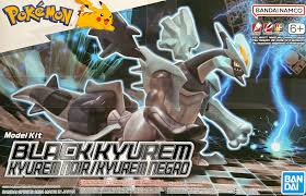 Black Kyurem Bandai Hobby Pokemon Model Kit