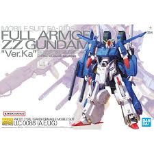 Bandai MG 1/100 Full Armor ZZ Gundam Ver. Ka "ZZ Gundam" Plastic Model Figure