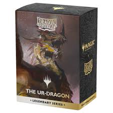 Dragon Shields: (100) Matte Dual Art - Magic the Gathering - Landfall Series - The Ur-Dragon