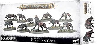 Age of Sigmar: Soulblight Gravelords - Dire Wolves