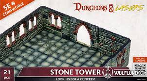 Dungeons & Lasers: Expanion Set - Stone Tower