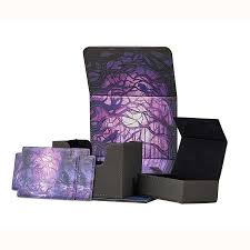 Arcane Fortress: Deluxe Deck Box - Radiant 100+ Stained Glass Decaying Swamp