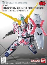 005 Unicorn Gundam (Destroy Mode) SD EX-Standard