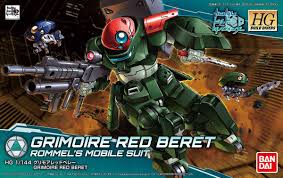 #03 Grimoire Red Beret "Gundam Build Divers" HGBD 1/144