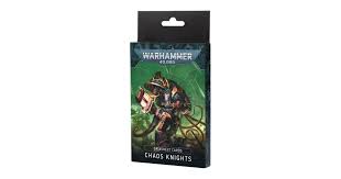 Datasheet Cards: Chaos Knights