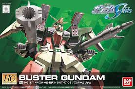 R03 Buster Gundam "Gundam SEED" Bandai Hobby HG SEED