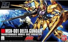 Bandai 1/144 HGUC #136 MSN-001 Delta Gundam "Gundam UC MSV" Plastic Model Kit