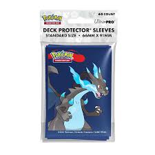 UP: Pokemon Sleeves - Mega Charizard X (65ct)