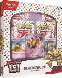 Pokemon: Scarlet & Violet - 151 Alakazam ex Collection