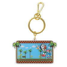 Game Screen Sonic Shaker - Acrylic Keychain