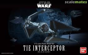 Tie Interceptor Bandai Hobby Star Wars 1/72 Scale