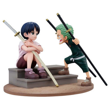 Roronoa Zoro & Kuina (Road to Down) "One Piece" Ichibansho Figure