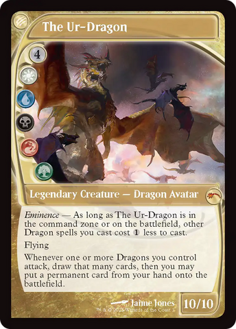 The Ur-Dragon (Retro Frame) [Secret Lair Drop Series]