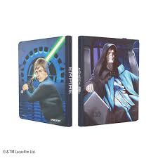 Star Wars: Unlimited Zip Up Album 18 Pocket - Jedi Luke Skywalker & Emperor Palpatine