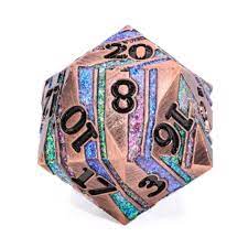 Metal Titan D20 - Meteor Flashes