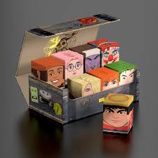 Squaroes: One Piece Collector's Case - Arkhive 800+ Wooden Chest