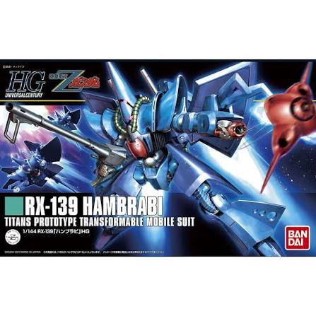 Bandai 1/144 HGUC #145 Hambrabi "Z Gundam" Plastic Model Kit
