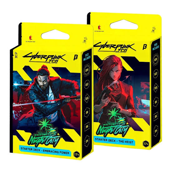 Cyberpunk TCG: Welcome to Night City - Starter Decks