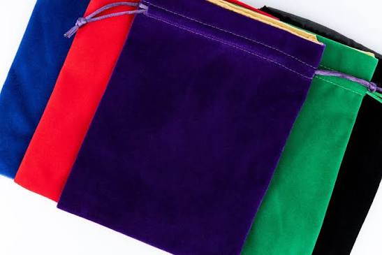 Velvet Large Dice Bag - FanRoll