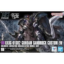 Bandai HGEW 1/144 Sandrock Custom EW "Gundam Wing Endless Waltz"" Plastic Model Kit