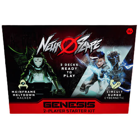 Neuroscape TCG: Genesis Unlimited - 2 Player Starter Kit (Hacker/Cybernetic)