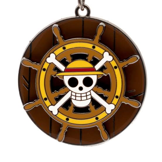 One Piece Keychain: Spinning Thousand Sunny's Helm