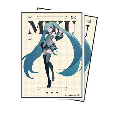 UP Apex Sleeves: Hatsune Miku Retro Soundscapes (105ct)
