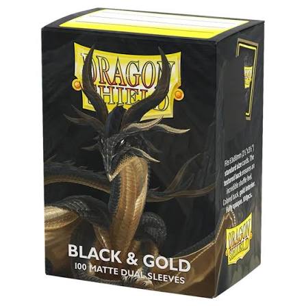 DS: Matte Dual - Black & Gold (100pc)
